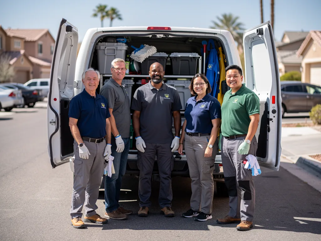 Las Vegas Biohazard Cleanup Services team